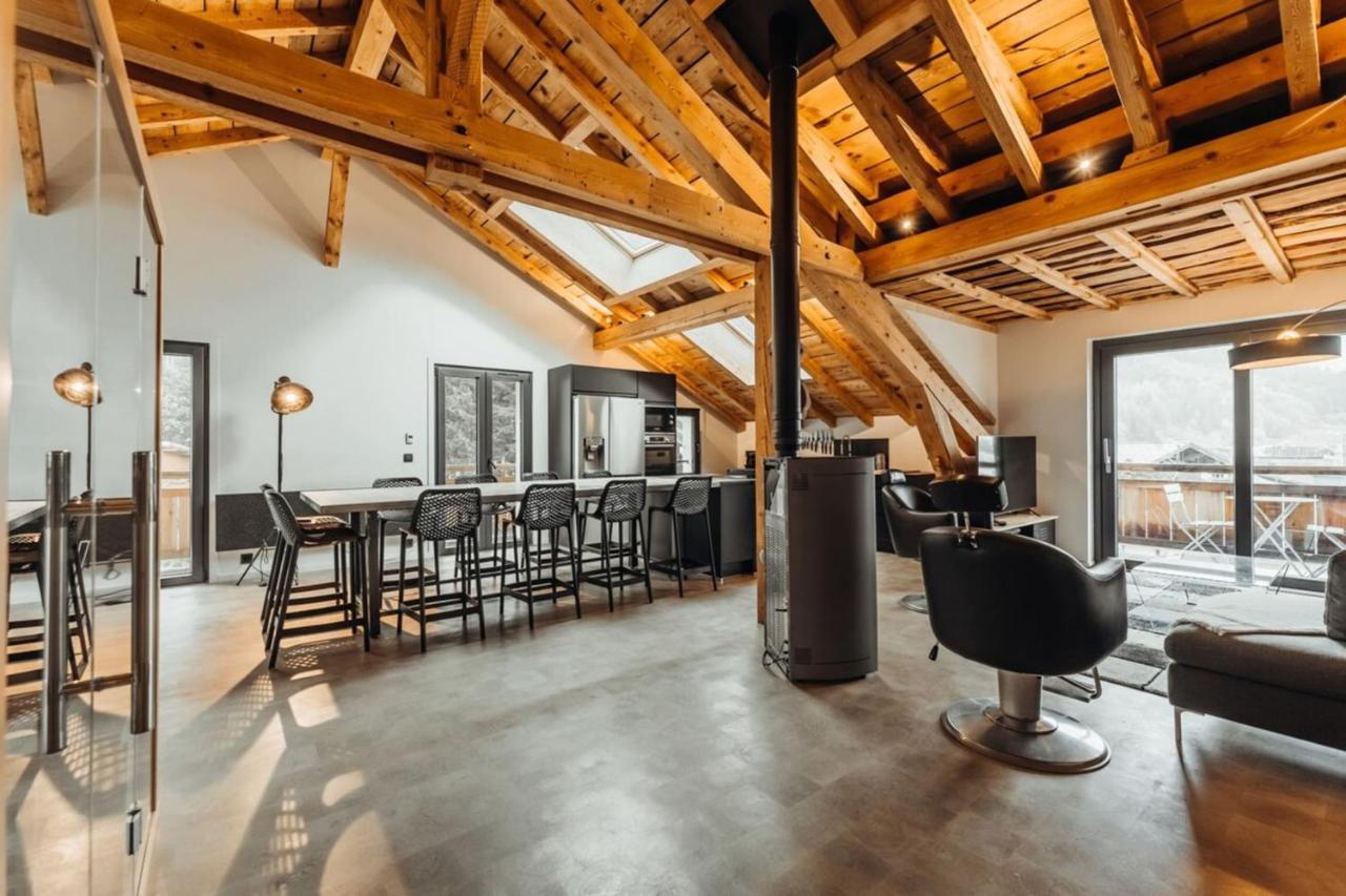 Luxurious 3-Bedroom Flat With Sauna And Garage Chamonix Extérieur photo