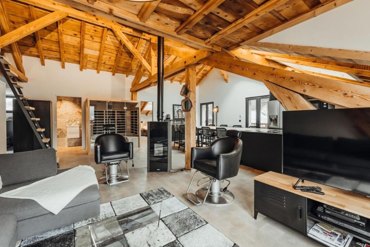 Luxurious 3-Bedroom Flat With Sauna And Garage Chamonix Extérieur photo