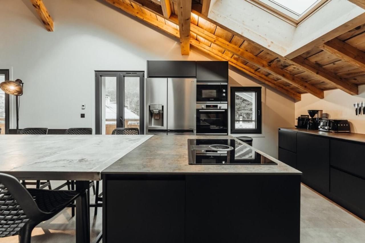 Luxurious 3-Bedroom Flat With Sauna And Garage Chamonix Extérieur photo