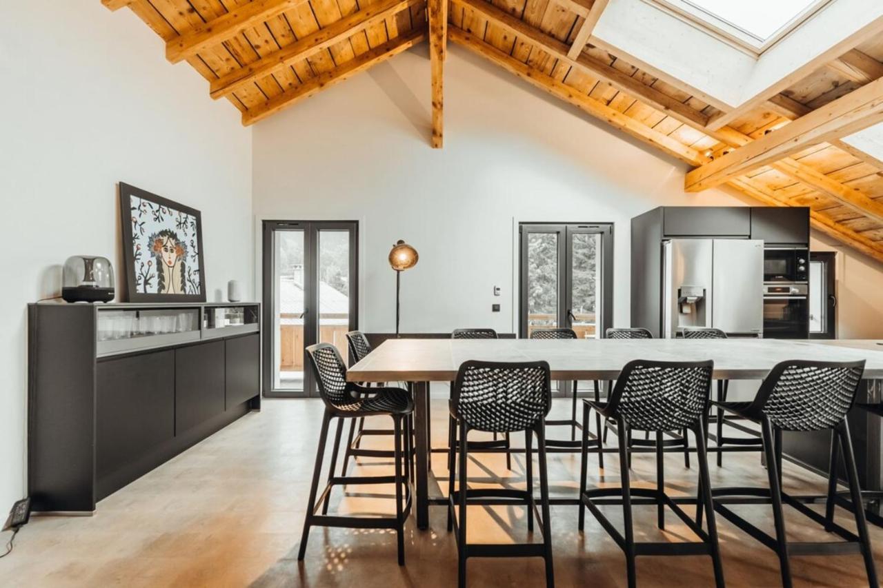 Luxurious 3-Bedroom Flat With Sauna And Garage Chamonix Extérieur photo