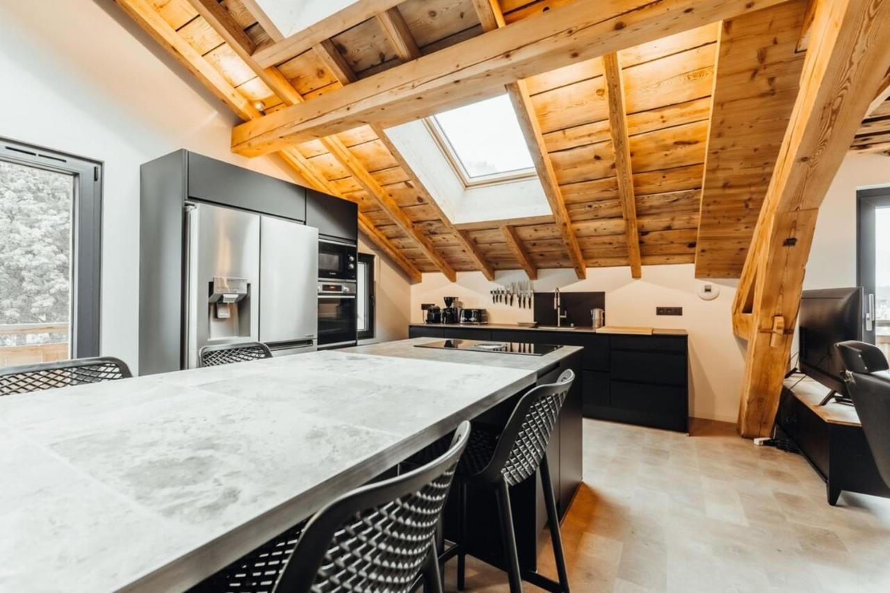 Luxurious 3-Bedroom Flat With Sauna And Garage Chamonix Extérieur photo